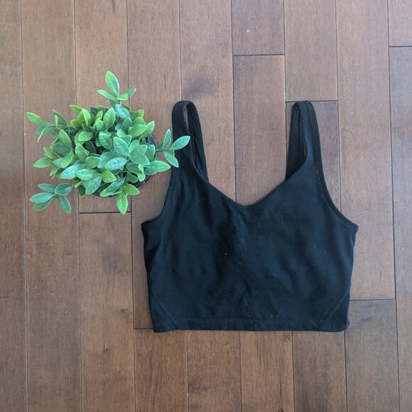 3/$20 BLACK BASIC GYM TANK TOP SPORTS BRA - Picture 1 of 2